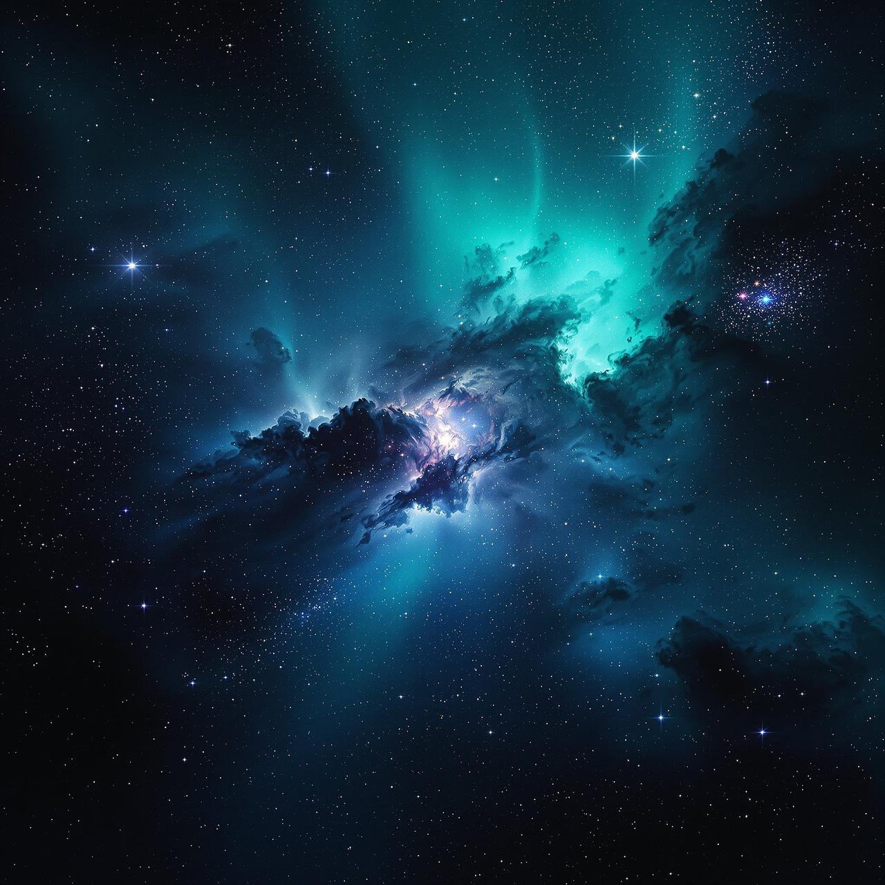 哚哚影视求片专区背景 - 深空星云探索